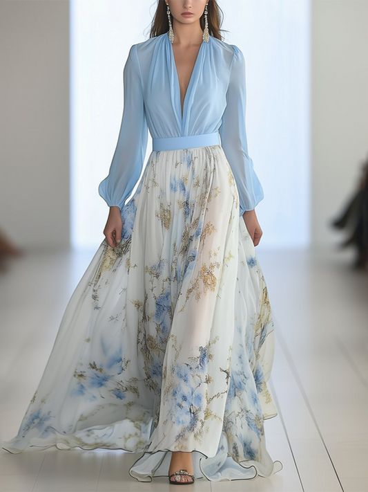 Jurk met bloemenmotieven – Elegante zomerjurk voor dames, luchtig en stijlvol