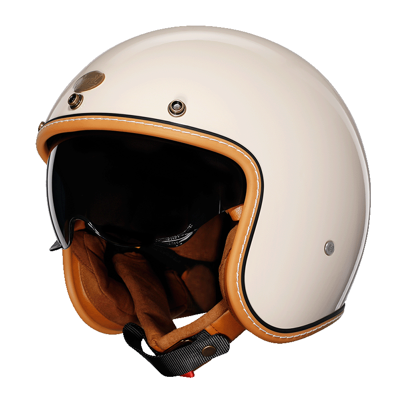 Open Face Helm ABS EPS Schuim Retro