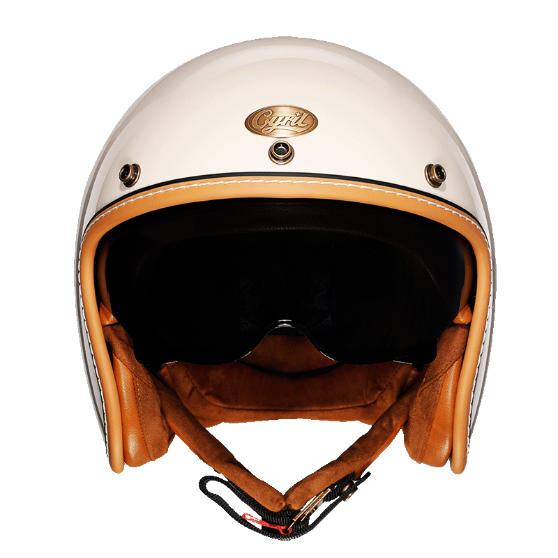 Open Face Helm ABS EPS Schuim Retro