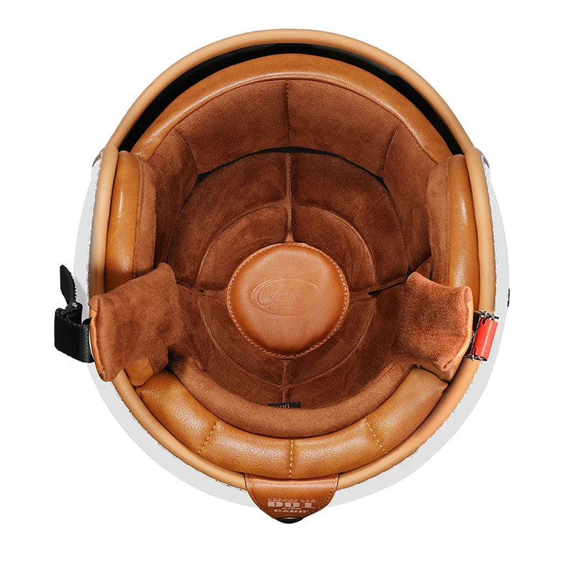 Open Face Helm ABS EPS Schuim Retro