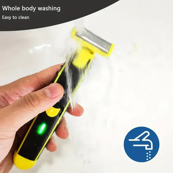 Oplaadbaar Elektrisch Scheerapparaat Trimmer Wet & Dry Mannen