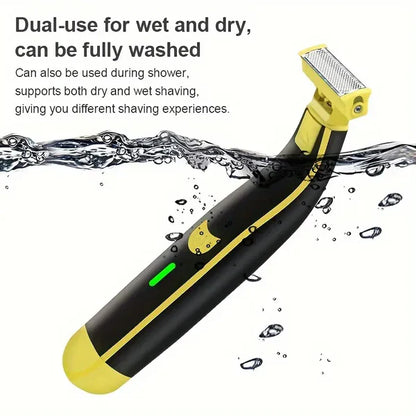 Oplaadbaar Elektrisch Scheerapparaat Trimmer Wet & Dry Mannen