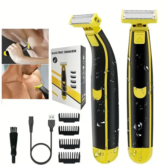 Oplaadbaar Elektrisch Scheerapparaat Trimmer Wet & Dry Mannen