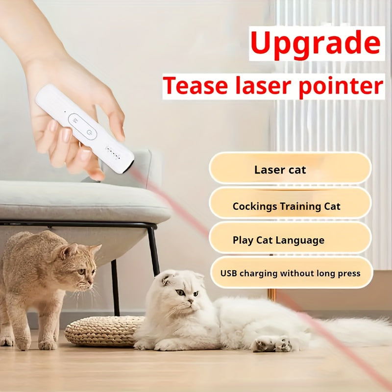 Oplaadbaar Kattenlaser Speelgoed Interactief Huisdier Teaser