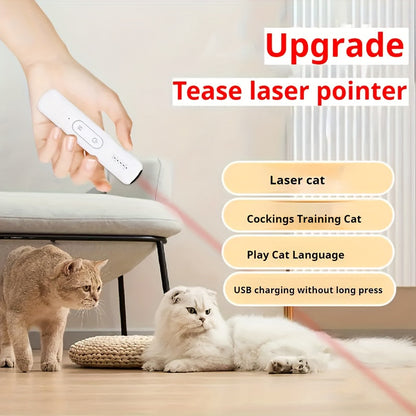 Oplaadbaar Kattenlaser Speelgoed Interactief Huisdier Teaser