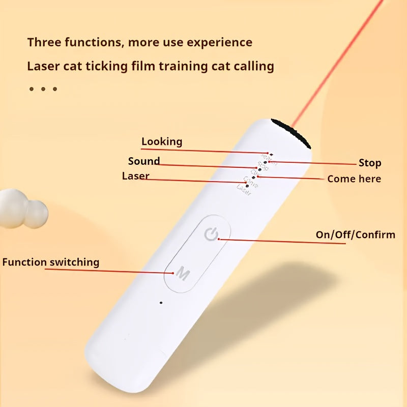 Oplaadbaar Kattenlaser Speelgoed Interactief Huisdier Teaser