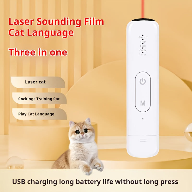 Oplaadbaar Kattenlaser Speelgoed Interactief Huisdier Teaser