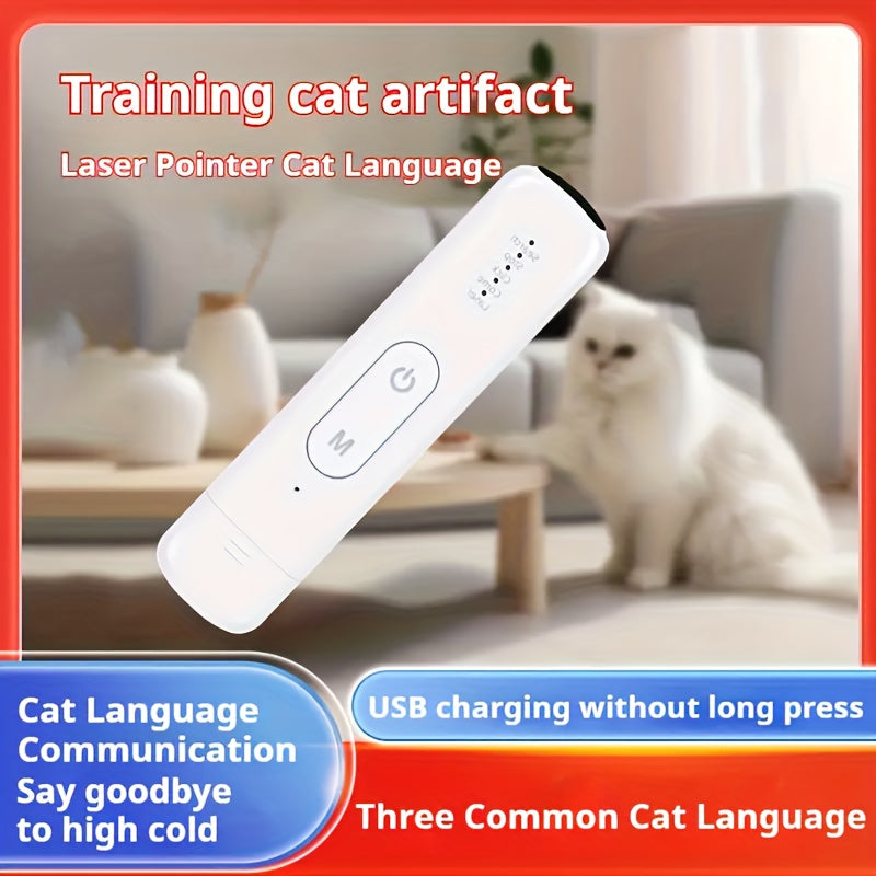 Oplaadbaar Kattenlaser Speelgoed Interactief Huisdier Teaser