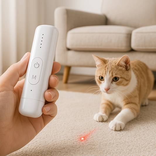 Oplaadbaar Kattenlaser Speelgoed Interactief Huisdier Teaser