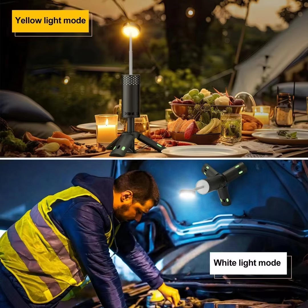 Oplaadbare Campinglamp LED Draagbaar Verlichtingsapparaat