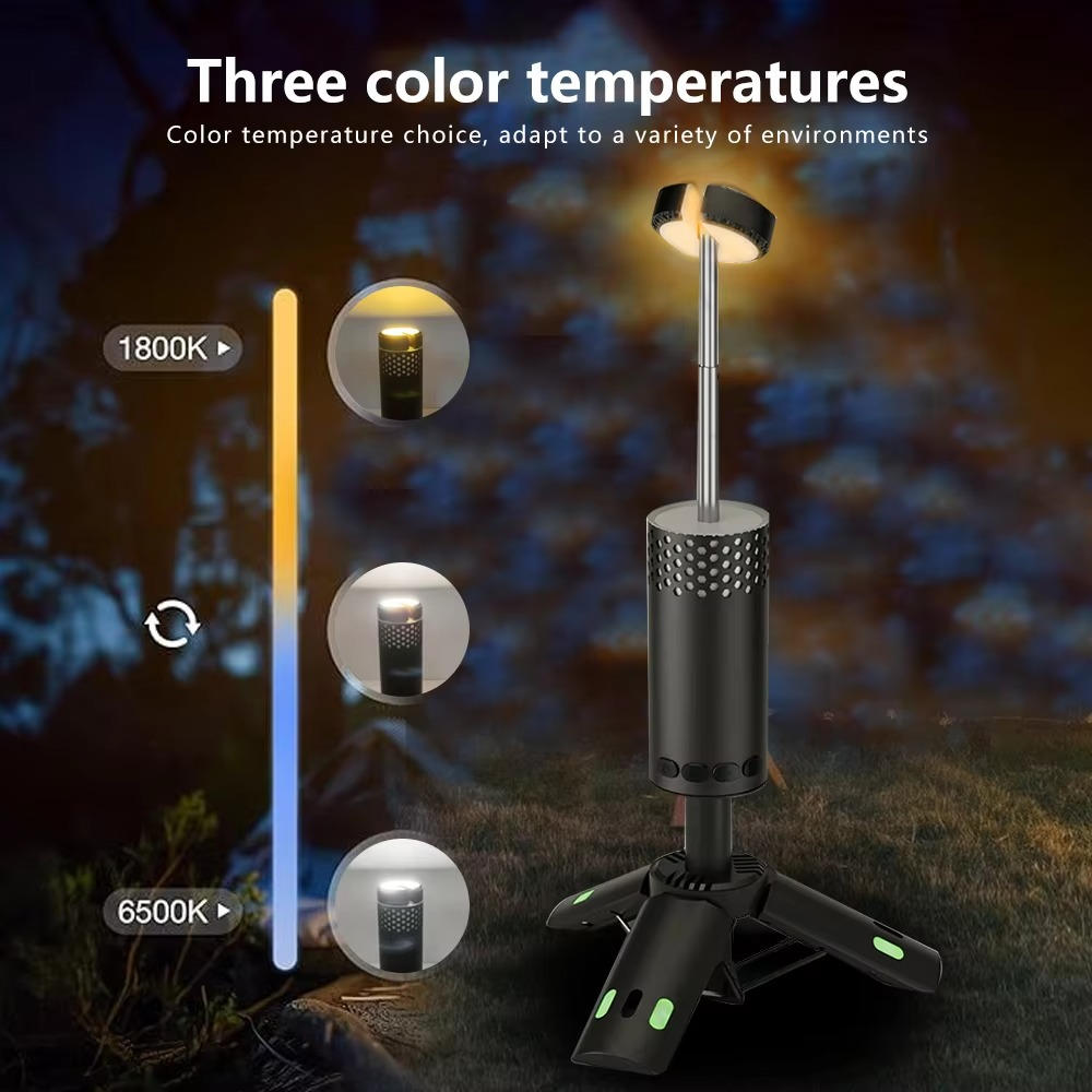 Oplaadbare Campinglamp LED Draagbaar Verlichtingsapparaat