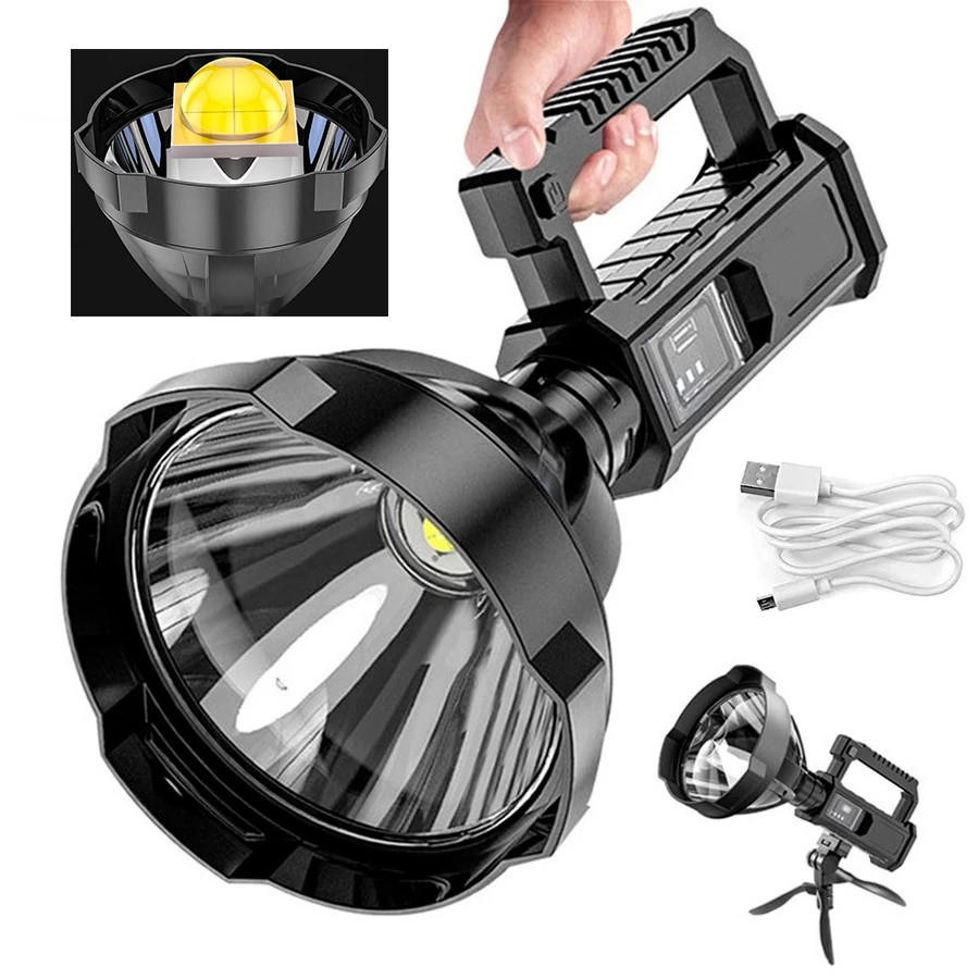 Oplaadbare LED Zaklamp Hoge Helderheid