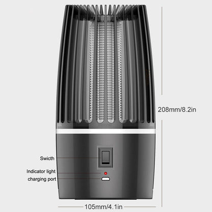 Oplaadbare muggenverdelger 2-in-1 met lampfunctie