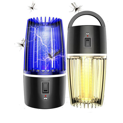 Oplaadbare muggenverdelger 2-in-1 met lampfunctie