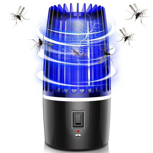 Oplaadbare muggenverdelger 2-in-1 met lampfunctie