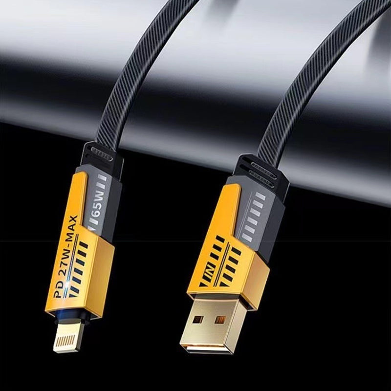 Oplader 4 in 1 PD 65W Snelladerkabel