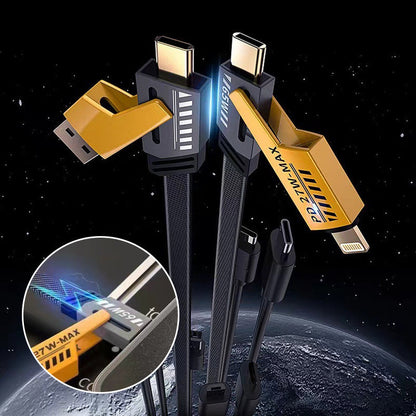 Oplader 4 in 1 PD 65W Snelladerkabel