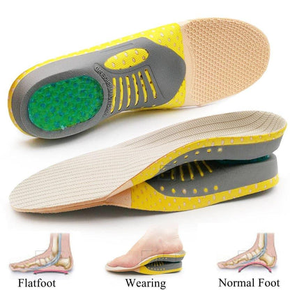 Orthopedische Gel Inlegzolen voor Plat Voet en Plantaire Fasciitis