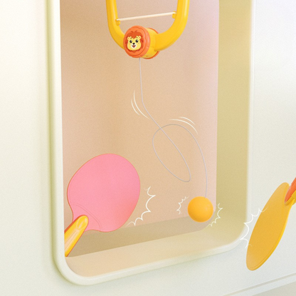 Paddle Bal Spel Binnenlandse Kinderen Deur