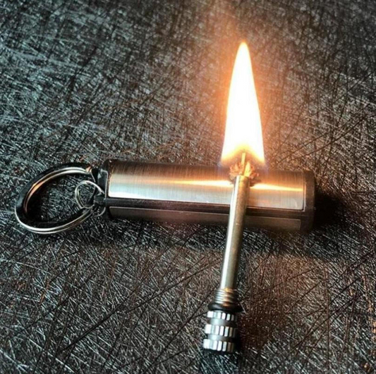 Permanente Metalen Aansteker Vlam Aansteker Gas Aansteker