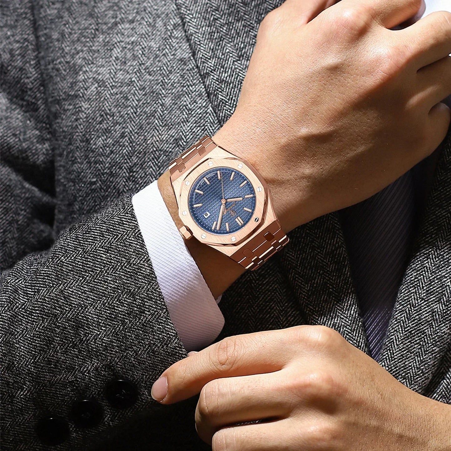Herenhorloge Modern – Luxe en Comfortabel Design voor Dagelijks Gebruik
