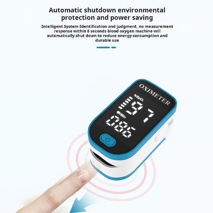 Pols Oximeter Vingertop Monitor Digitale Bloedzuurstofmeting TFT Scherm