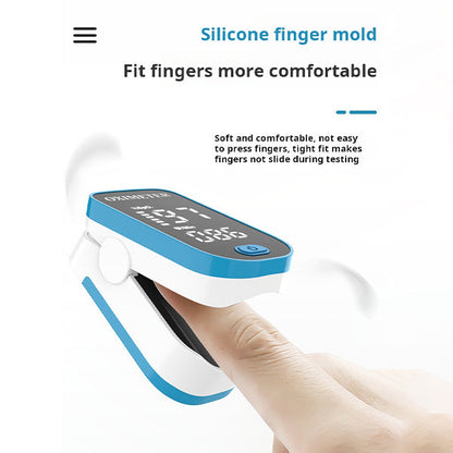 Pols Oximeter Vingertop Monitor Digitale Bloedzuurstofmeting TFT Scherm