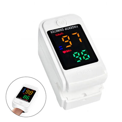 Pols Oximeter Vingertop Monitor Digitale Bloedzuurstofmeting TFT Scherm