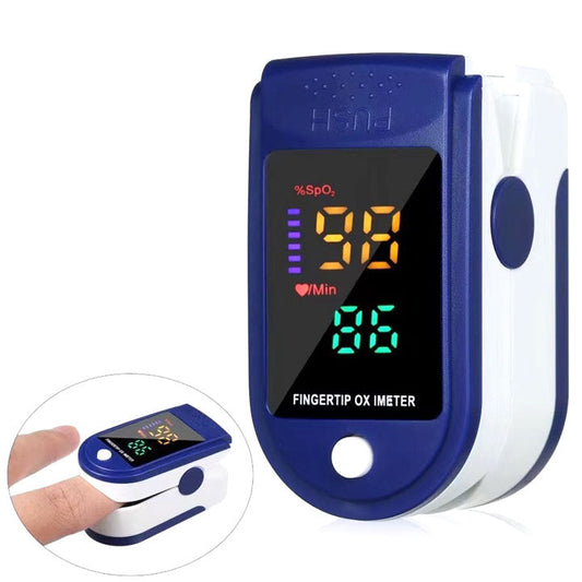 Pols Oximeter Vingertop Monitor Digitale Bloedzuurstofmeting TFT Scherm