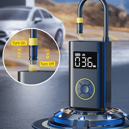 Luchtcompressor voor Auto en Fietsbanden Inflatie Set