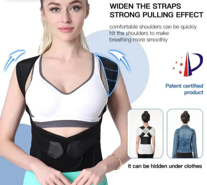 Posture Corrector Belt Rugsteun Beugel Wervelkolom Correctie
