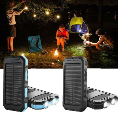 Powerbank 500000mAh Waterdicht Zonne-oplader Extern