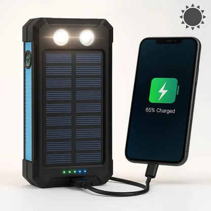 Powerbank 500000mAh Waterdicht Zonne-oplader Extern