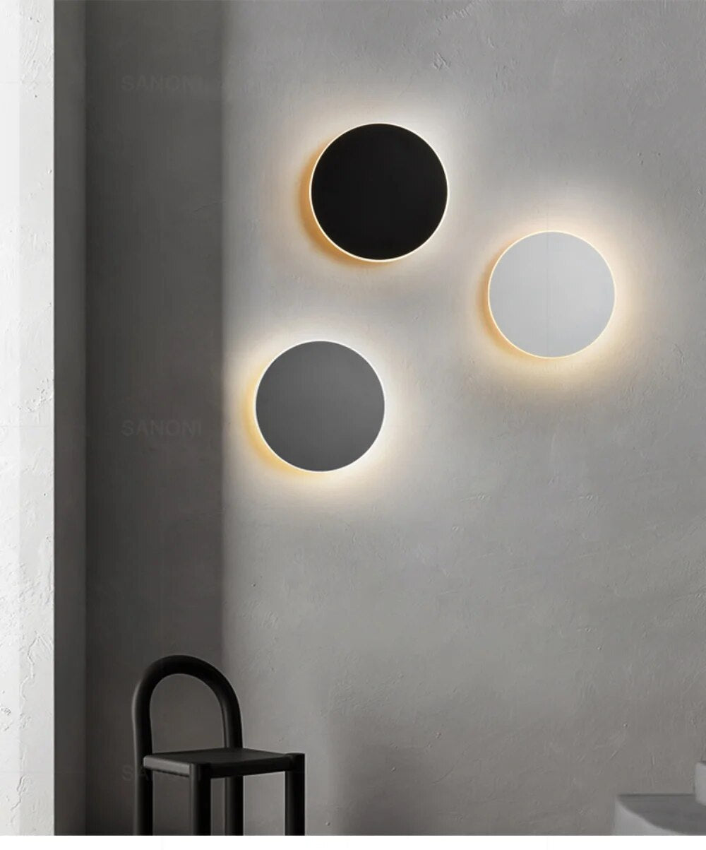 Ronde LED Wandlamp rond muurverlichting energiezuinig verlichting
