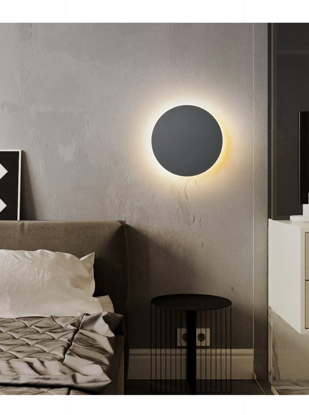 Ronde LED Wandlamp rond muurverlichting energiezuinig verlichting