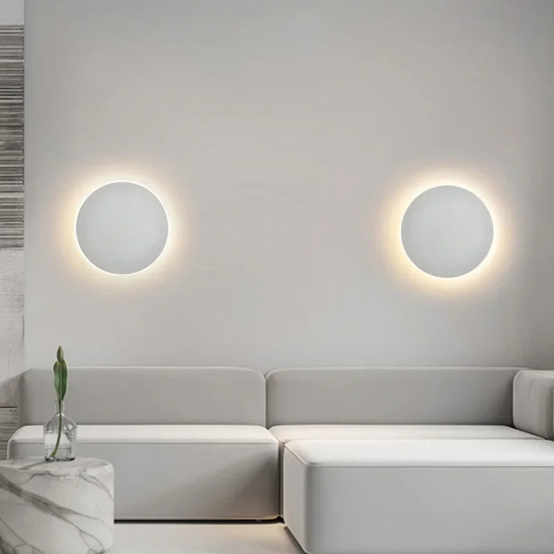 Ronde LED Wandlamp rond muurverlichting energiezuinig verlichting