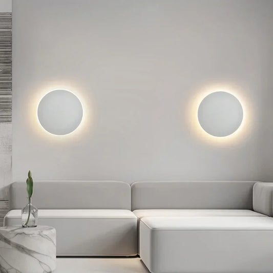 Ronde LED Wandlamp rond muurverlichting energiezuinig verlichting