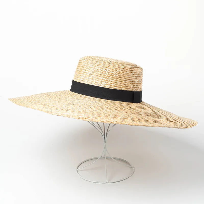 Hoed Rieten – Elegante zomerhoed voor dames met brede rand en stijlvol ontwerp