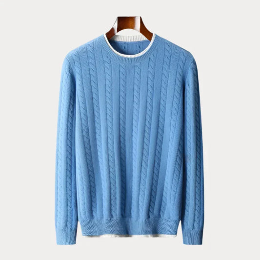 Heren Trui Ronde Hals – Comfortabele Gebreide Trui voor Casual en Sportief Gebruik