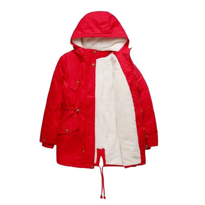 Parka voor Dames – Waterdichte damesparka met warme voering en capuchon
