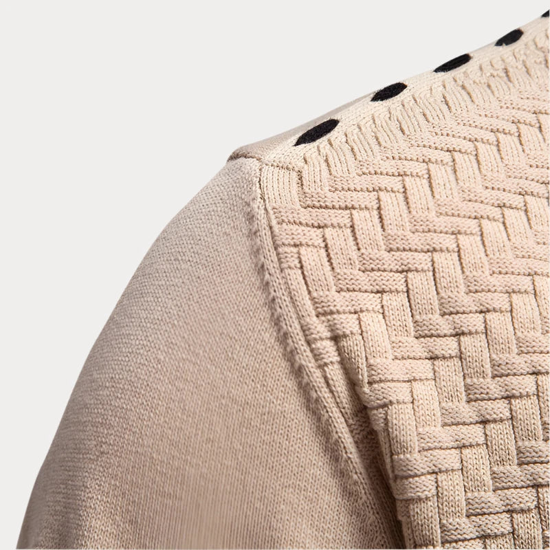 Heren Cardigan V-hals – Stijlvolle gebreide cardigan met knopen voor casual look