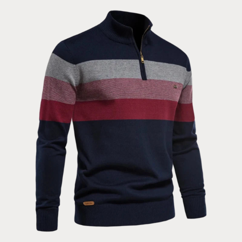 Patchwork-Pullover heren – Comfortabele trui met unieke ontwerpen voor casual stijl