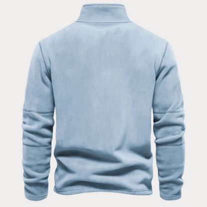 Stehkragen Pullover heren – Comfortabele trui met halvem rits en stijlvol design