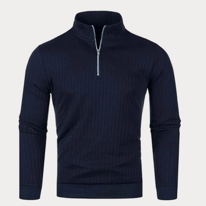 Half Zip Pullover heren – Comfortabele fleece trui voor casual en sportief