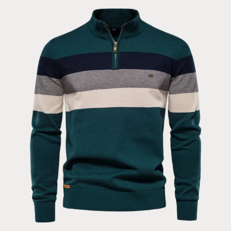 Patchwork-Pullover heren – Comfortabele trui met unieke ontwerpen voor casual stijl