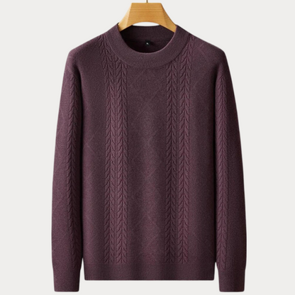 Heren Trui Ronde Hals – Comfortabele Gebreide Trui voor Herfst en Winter