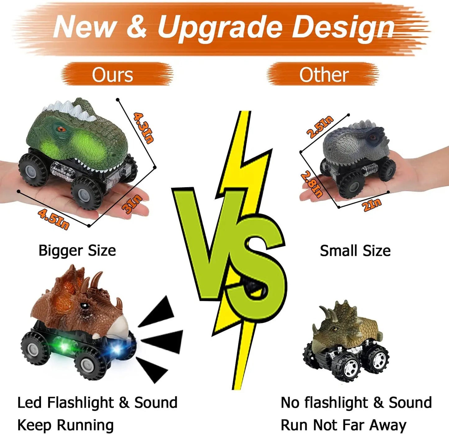 Dino Speelgoedauto Tyrannosaurus Rex Elektrisch Interactief Model