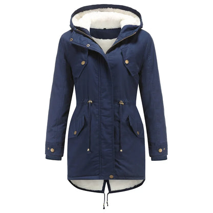 Parka voor Dames – Waterdichte damesparka met warme voering en capuchon