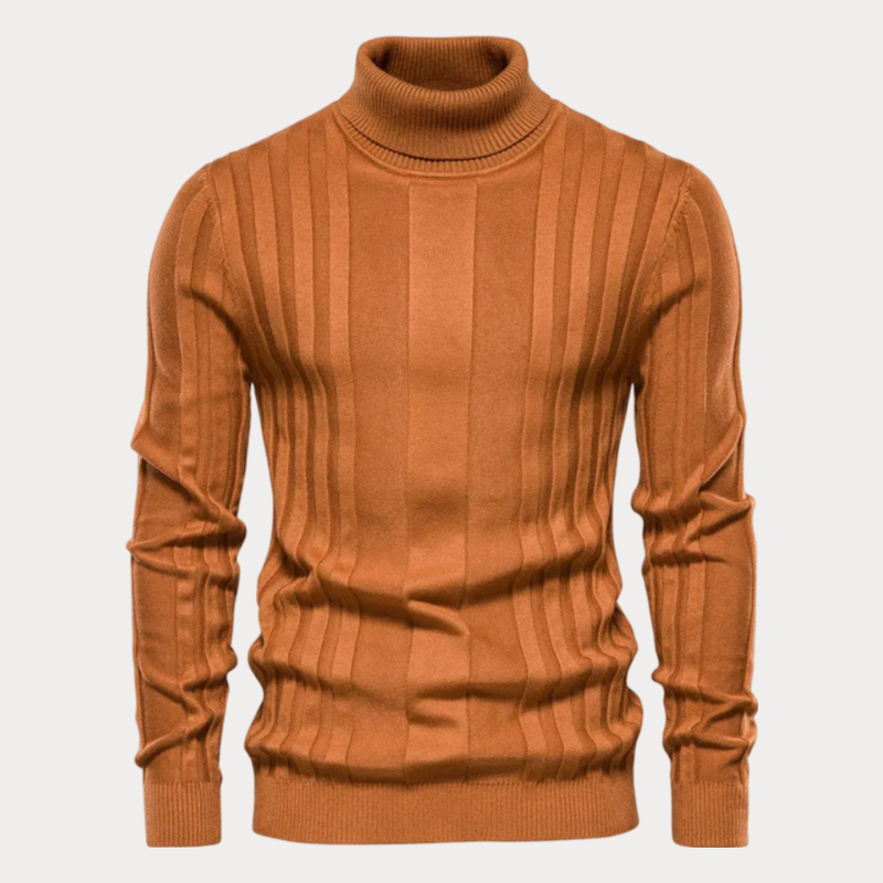 Heren Trui met Col - Warme gebreide trui voor heren, casual en stijlvol