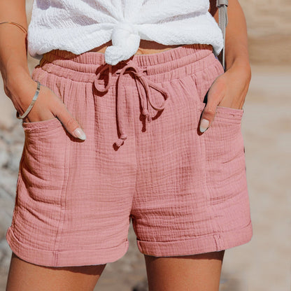Shorts voor Dames met Koord – Comfortabele en Stijlvolle Zomer Shorts